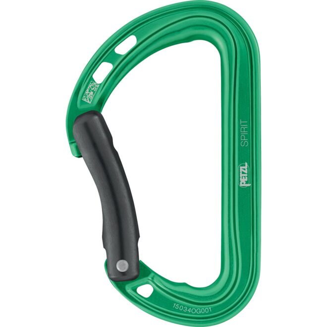 Petzl Spirit Bent Gate mosquetón de escalada
