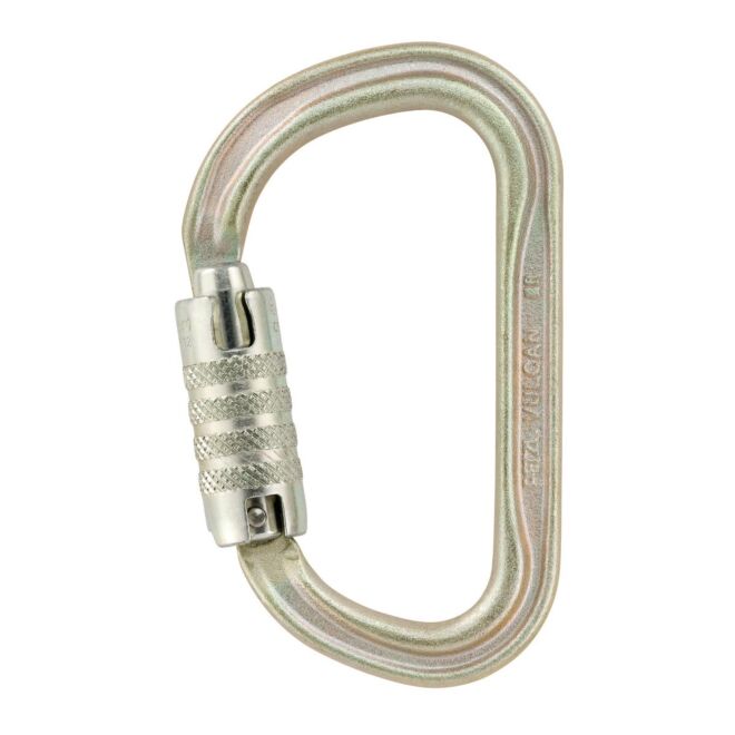 Petzl Vulcan mosquetón triple movimiento trabajo versión internacional