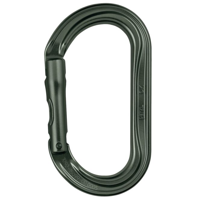 Petzl Ok mosquetón de escalada ovalado