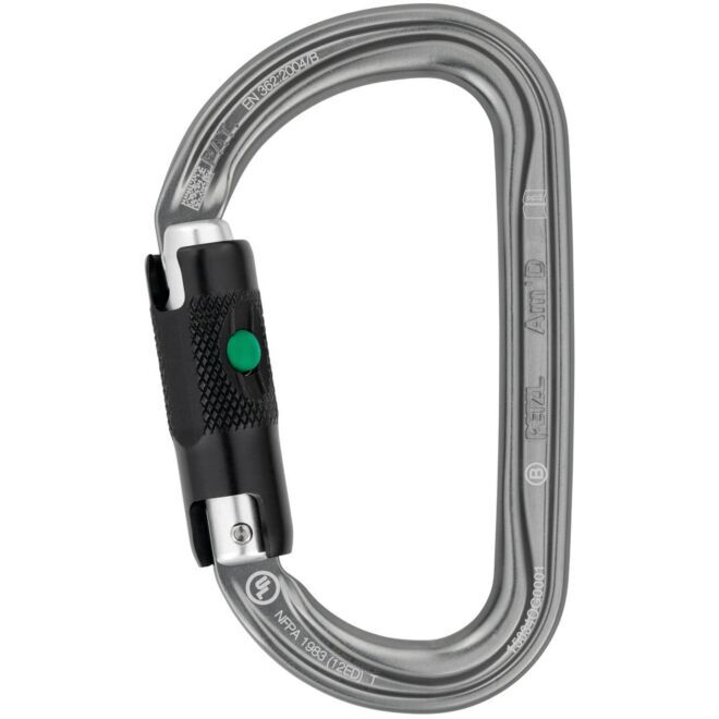 Petzl Am'D Ball Lock mosquetón automático escalada