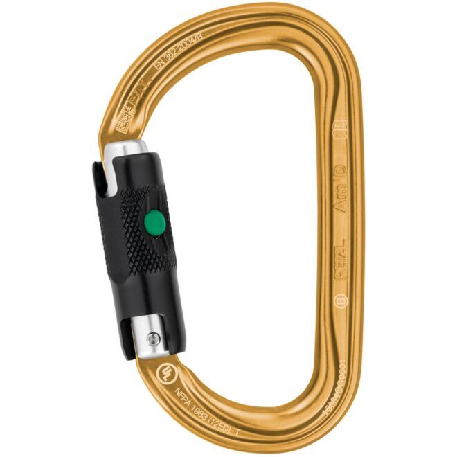 Petzl Am'D Ball Lock mosquetón automático escalada