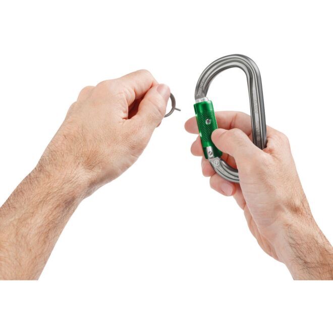 Petzl Am'd Pin-Lock mosquetón desbloqueable