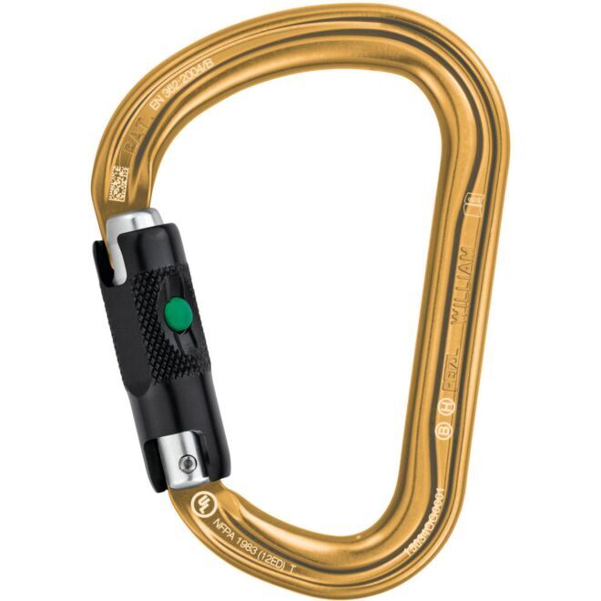 Petzl William Ball Lock mosquetón de escalada