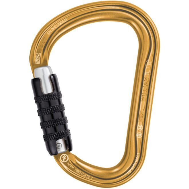 Petzl William Triact Lock mosquetón de cierre automático escalada