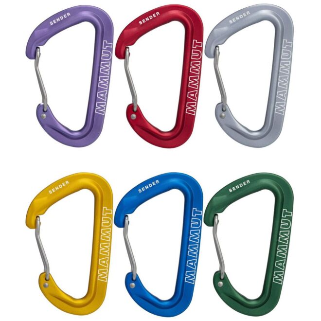 Mammut Sender Wire Rackpack set 6 mosquetones de escalada