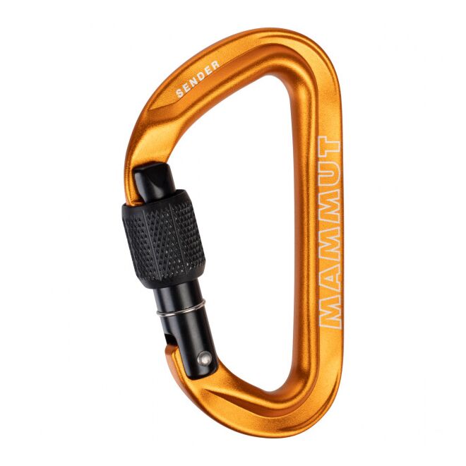 Mammut Sender Screwgate Carabiner mosquetón de seguridad para escalada