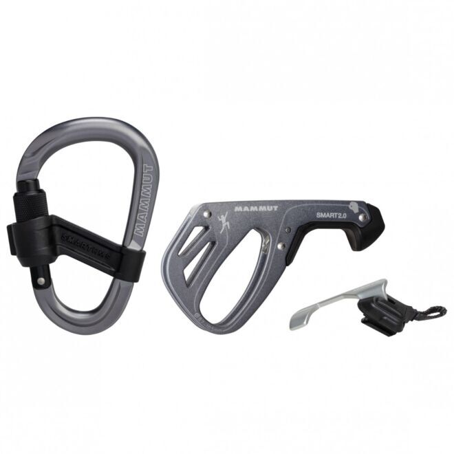 Mammut Smarter Belay Package mosquetón y asegurador de escalada