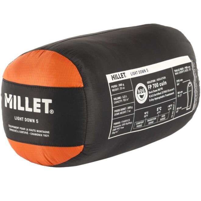Millet Light Down 5° sleeping bag