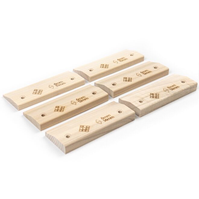 Lattice Training Micros Holds 6 micro presas de entrenamiento de escalada
