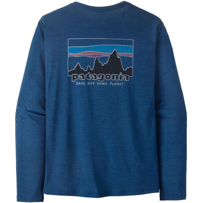 Patagonia M's L/S Cap Cool Daily Shirt - '73 Skyline camisa de manga larga hombre