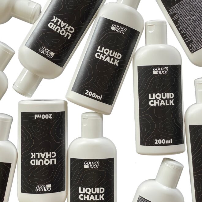 Golden Rock Liquid Chalk 200 ml magnesita líquida 36-pack