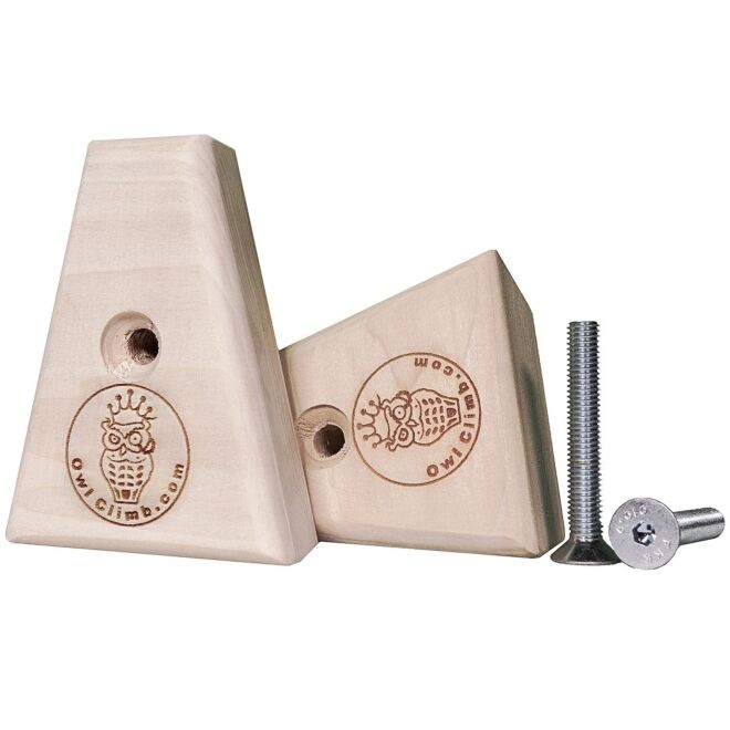 Owl Climb Pinze Double Face pareja de pinzas entrenamiento escalada