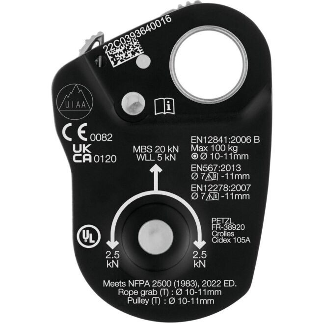Petzl Mini Traxion polea bloqueadora