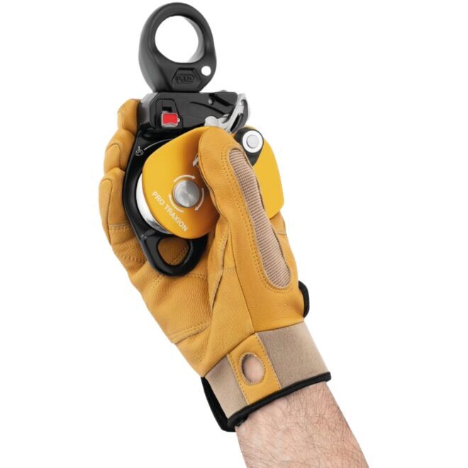 Petzl Pro Traxion polea bloqueadora de escalada
