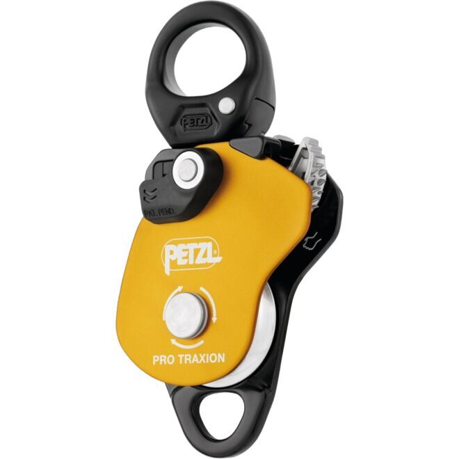 Petzl Pro Traxion polea bloqueadora de escalada