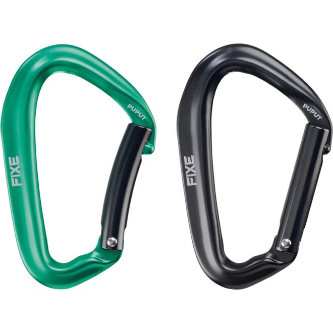 Fixe Pack 4 Puput Wide Green mosquetones de escalada