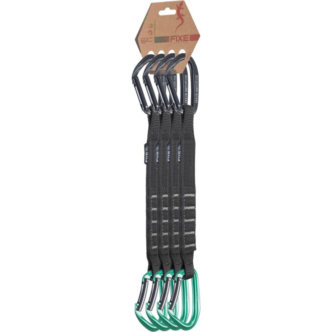 Fixe Pack 4 Puput Wide Green mosquetones de escalada