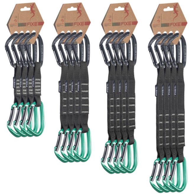 Fixe Pack 4 Puput Wide mosquetones de escalada