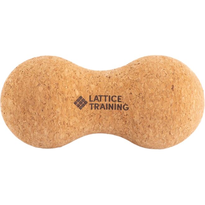 Lattice Training Peanut Roller masajista en corcho