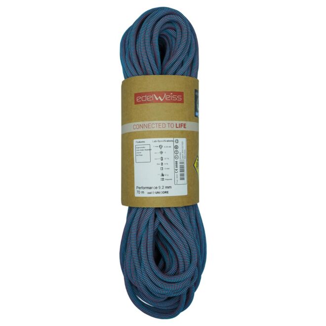 Edelweiss Performance 9.2 mm Supereverdry Unicore cuerda de escalada