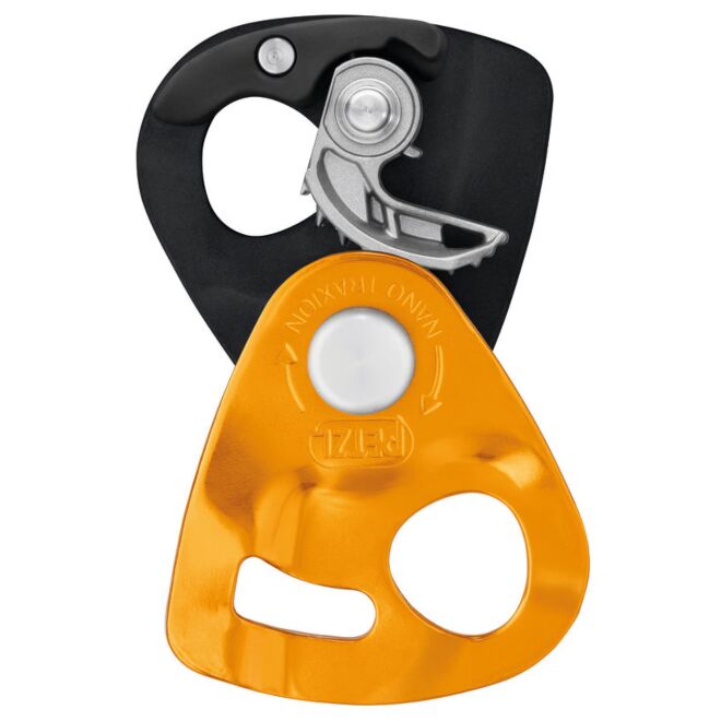Petzl Nano Traxion polea bloqueadora de rescate