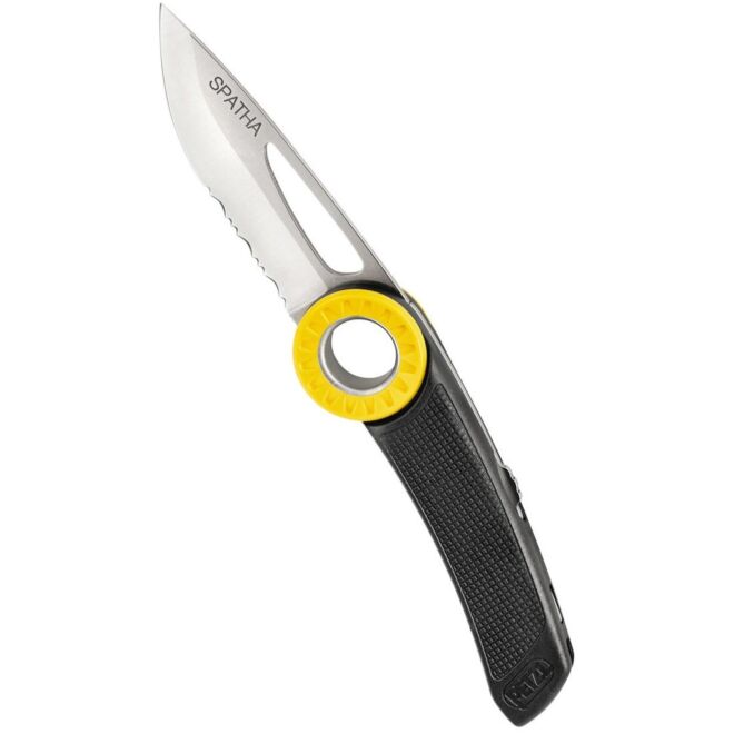 Petzl Spatha cuchillo plegable mosquetonable