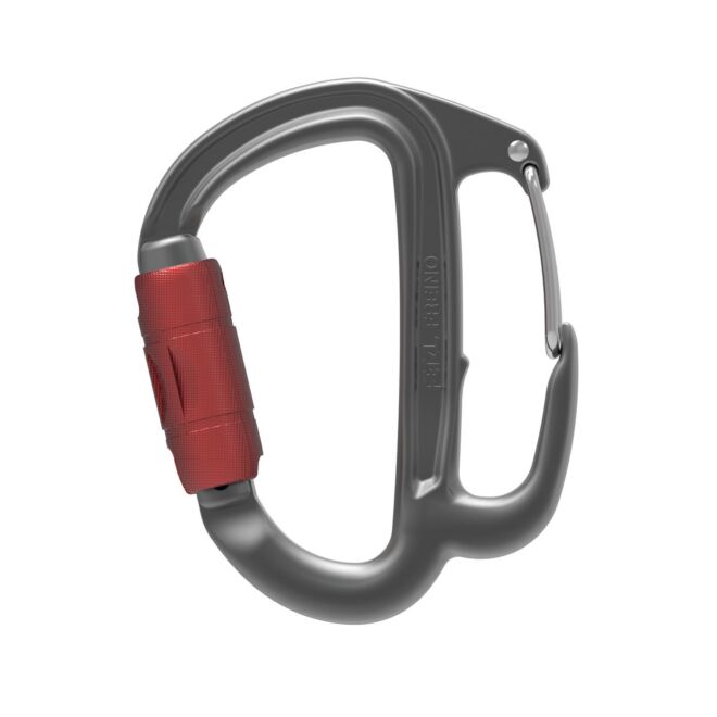 Petzl Freino Z climbing carabiner for caving descenders STOP and SIMPLE