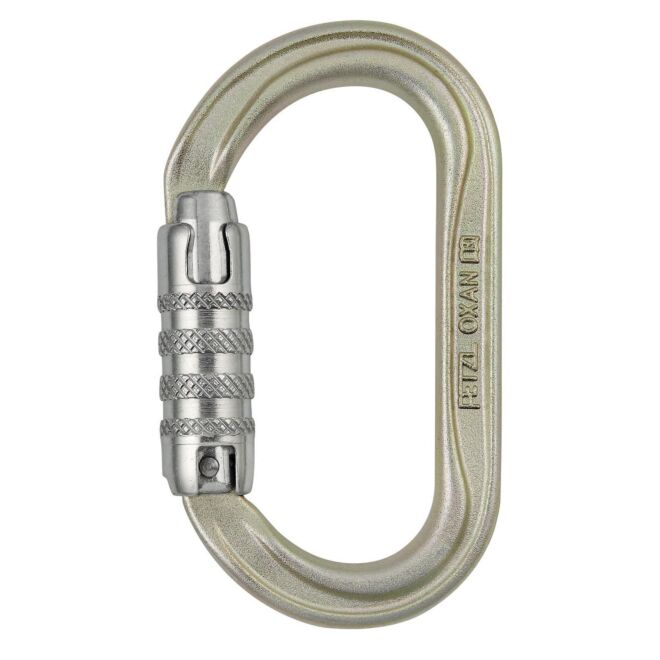 Petzl Oxan mosquetón triple movimiento de trabajo versión europea