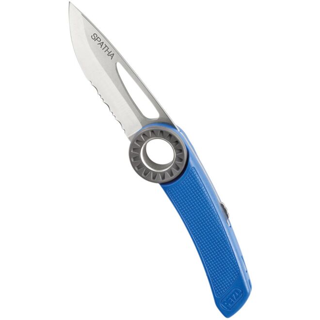 Petzl Spatha cuchillo plegable mosquetonable