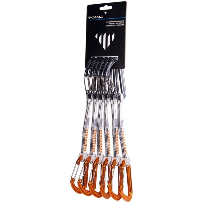 CAMP Set 6 Photon Wire Express KS Dyneema 6 pack de cintas de escalada