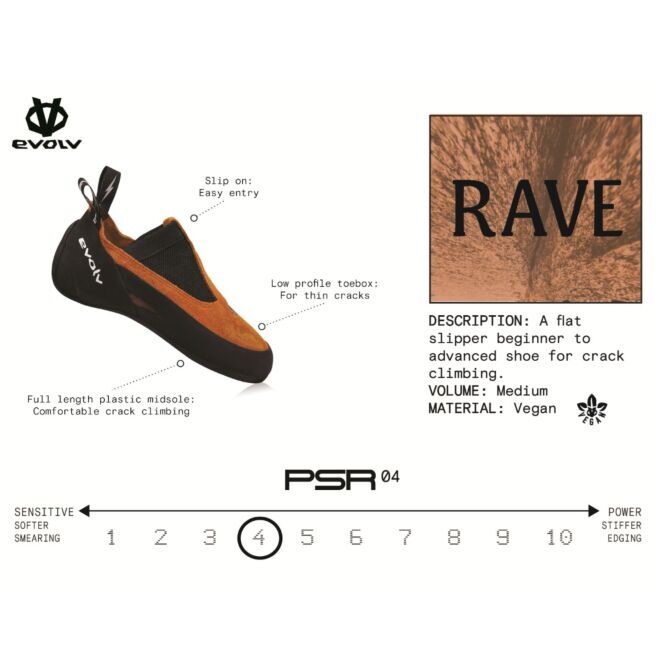 Evolv Rave zapatillas de escalada