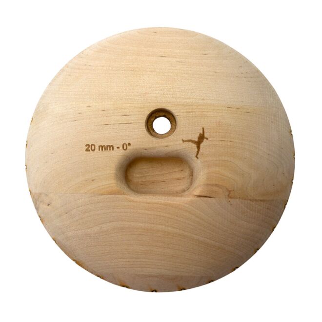 Metolius Wood Grips Pockets 15° set 6 presas de escalada