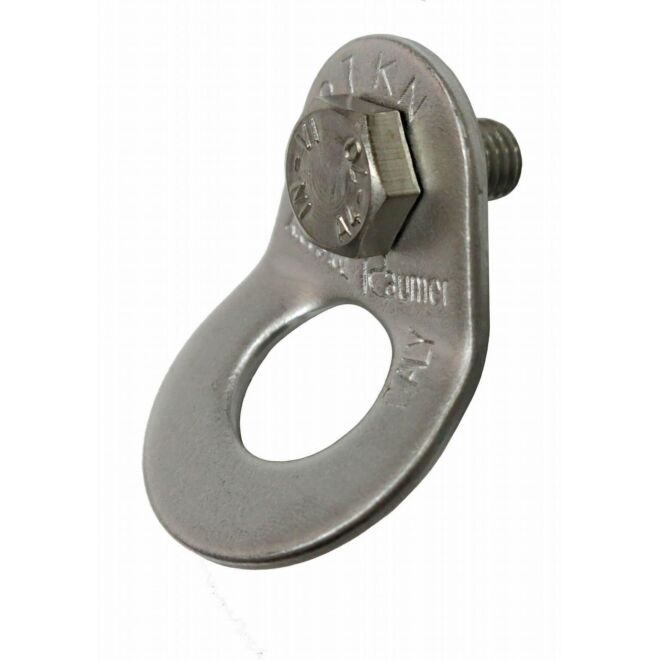 Raumer Placchetta inox Wing M10 piastrina + vite
