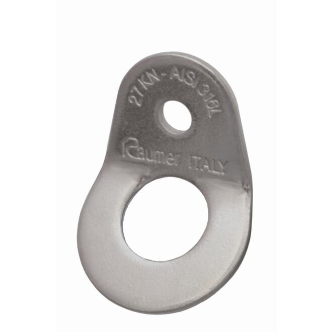 Raumer Placchetta inox Wing de 8 mm