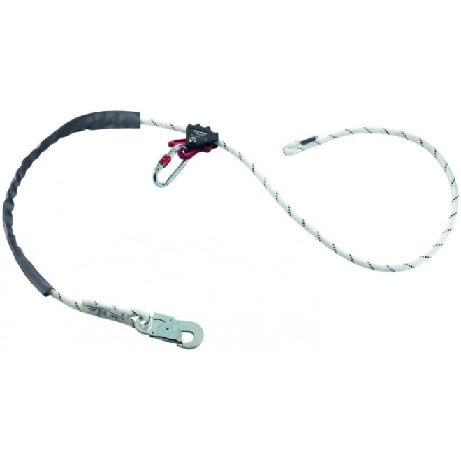 CAMP Rope Adjuster 0.5-2 m + 0981 + 0986 cordino ajustable trabajos en altura