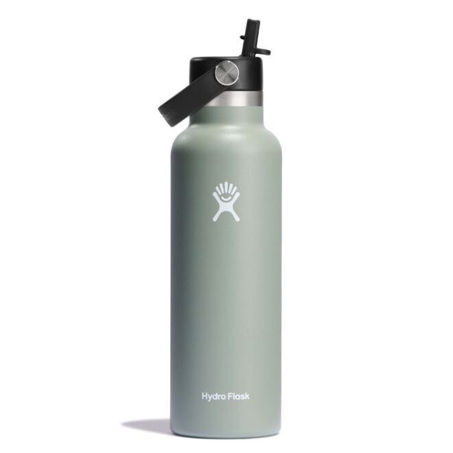 Hydro Flask 21 OZ (621 ml) Standard Mouth with Flex Straw Cap botella térmica
