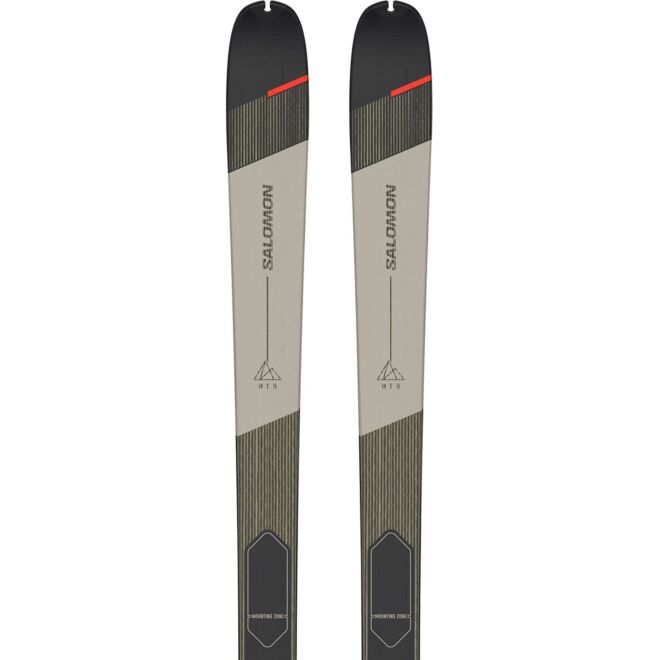 Salomon MTN 80 Carbon 80mm esquís + fijaciones de esquí de montaña