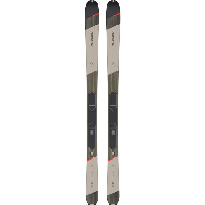 Salomon MTN 80 Carbon 80mm esquí de esquí de montaña Light
