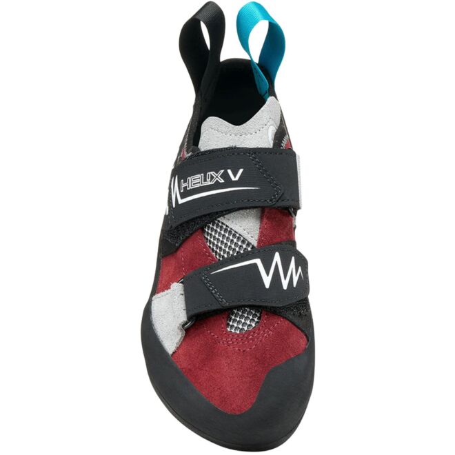 SCARPA Helix V W Crimson Red/Silver women's climbing shoes