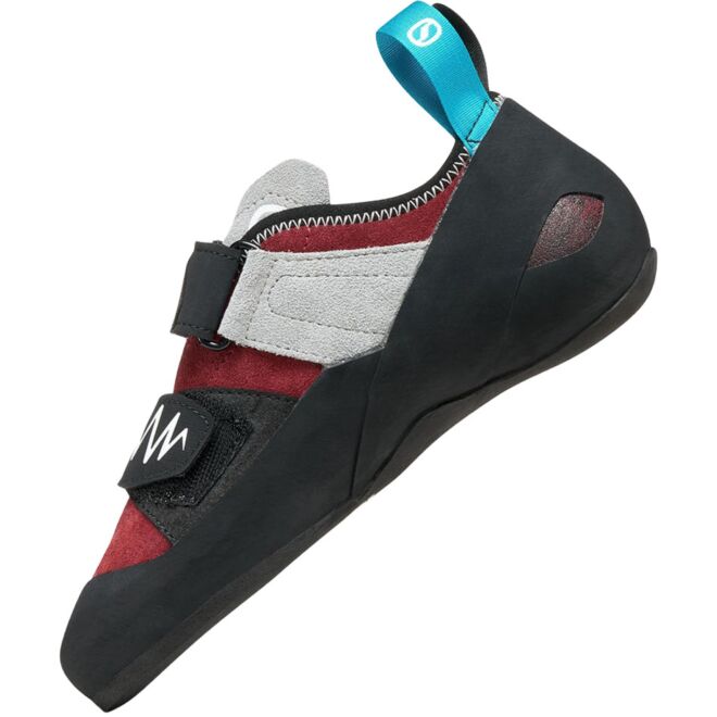 SCARPA Helix V W Crimson Red/Silver women's climbing shoes