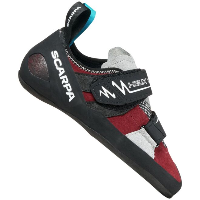 SCARPA Helix V W Crimson Red/Silver women's climbing shoes