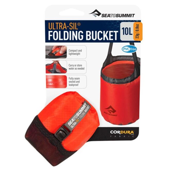 Sea To Summit Ultra-Sil Folding Bucket 10L bolsa de transporte de agua