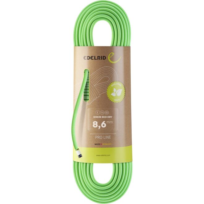 Edelrid Siskin Eco Dry 8.6 mm media cuerda escalada