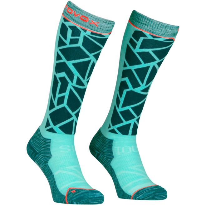 Ortovox Ski Tour Comp Long Socks W calcetines de lana merino para mujer