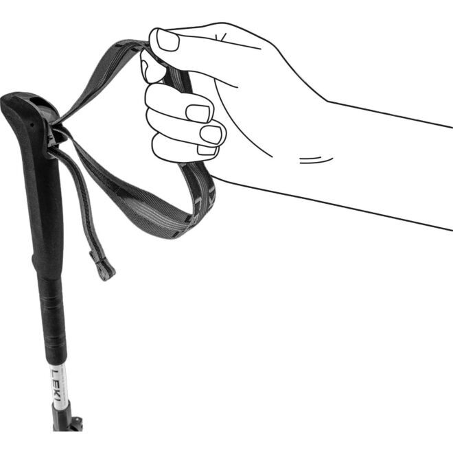 Leki Skytera FX Carbon SL trekking poles plegables