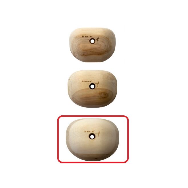 Metolius Wood Grips Sloper 30° set 6 presas de escalada