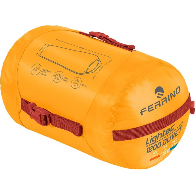 Ferrino Lightec 1200 Duvet RDS Down saco de dormir