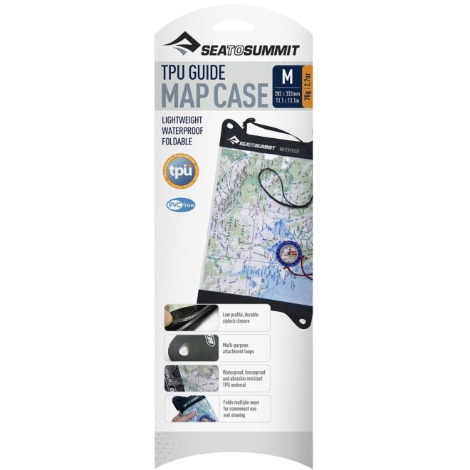 Sea To Summit TPU Guide Map Case funda para mapas impermeables
