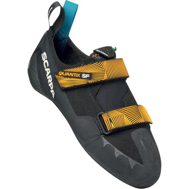 SCARPA Quantix SF Black/Bright Orange zapatillas de escalada