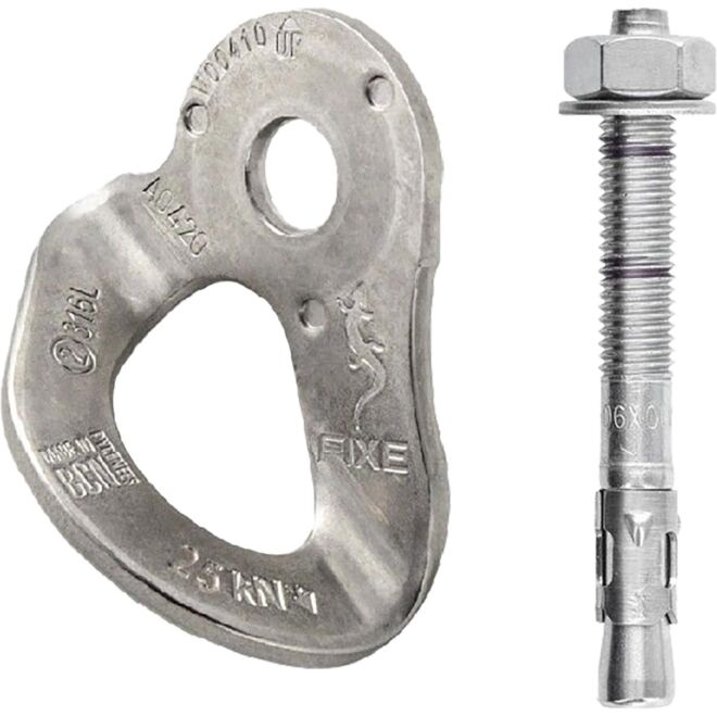 Fixe 316L Expansion Bolt Ø12x90 mm + Hanger pack tornillo de expansión + placa